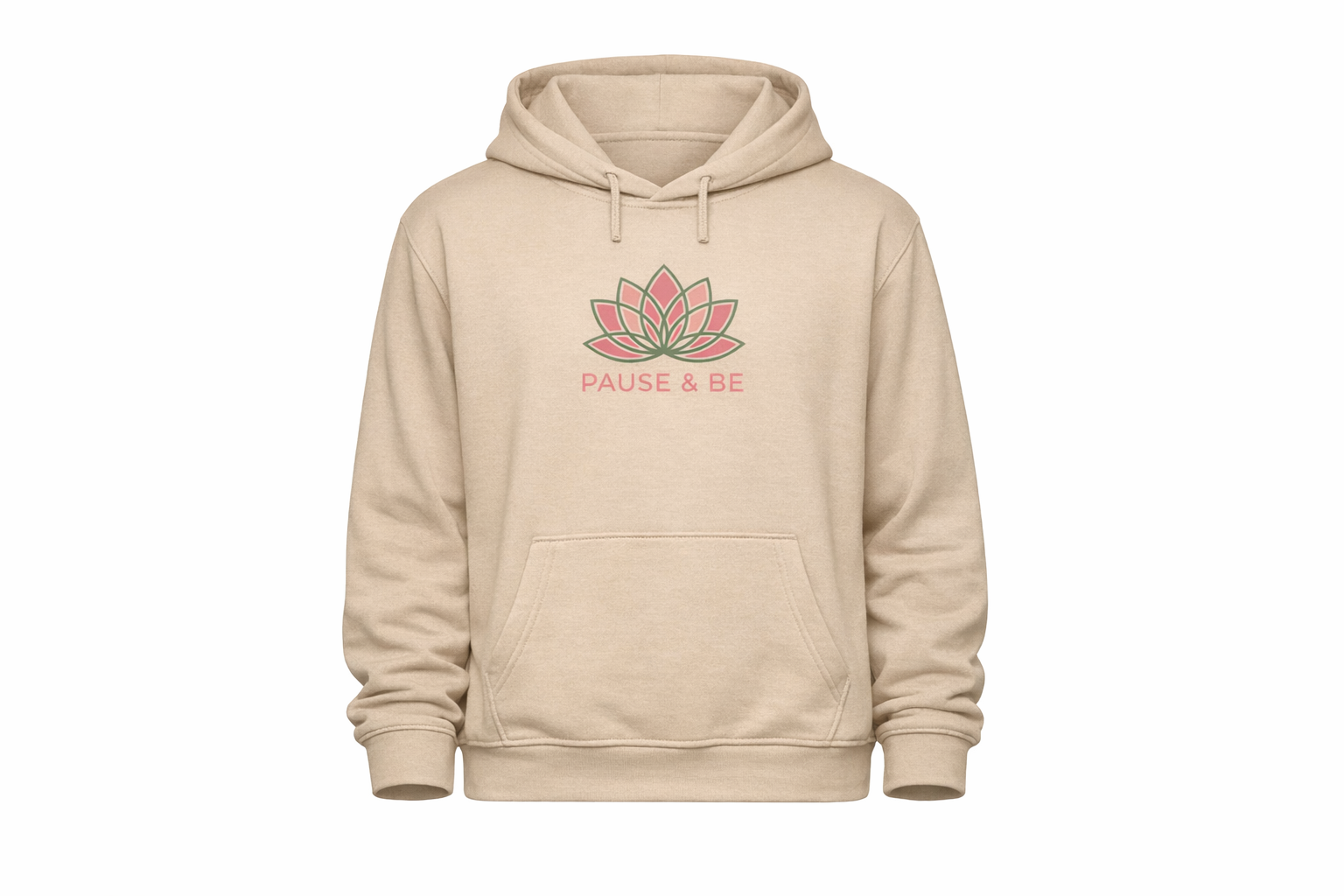 Pause & Be | Lotus Flower Hoodie 🌸