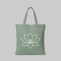 Pause & Be | Lotus Tote Bag 🌸